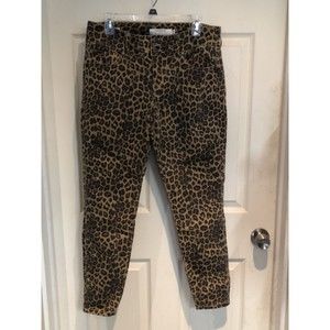 Torrid leopard print denim size 12R